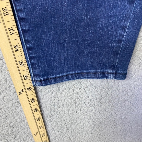 ) Talbots Flawless Pull On Jeggins Womens Size 22 W Denim Jeans Blue Pants - Picture 5 of 9